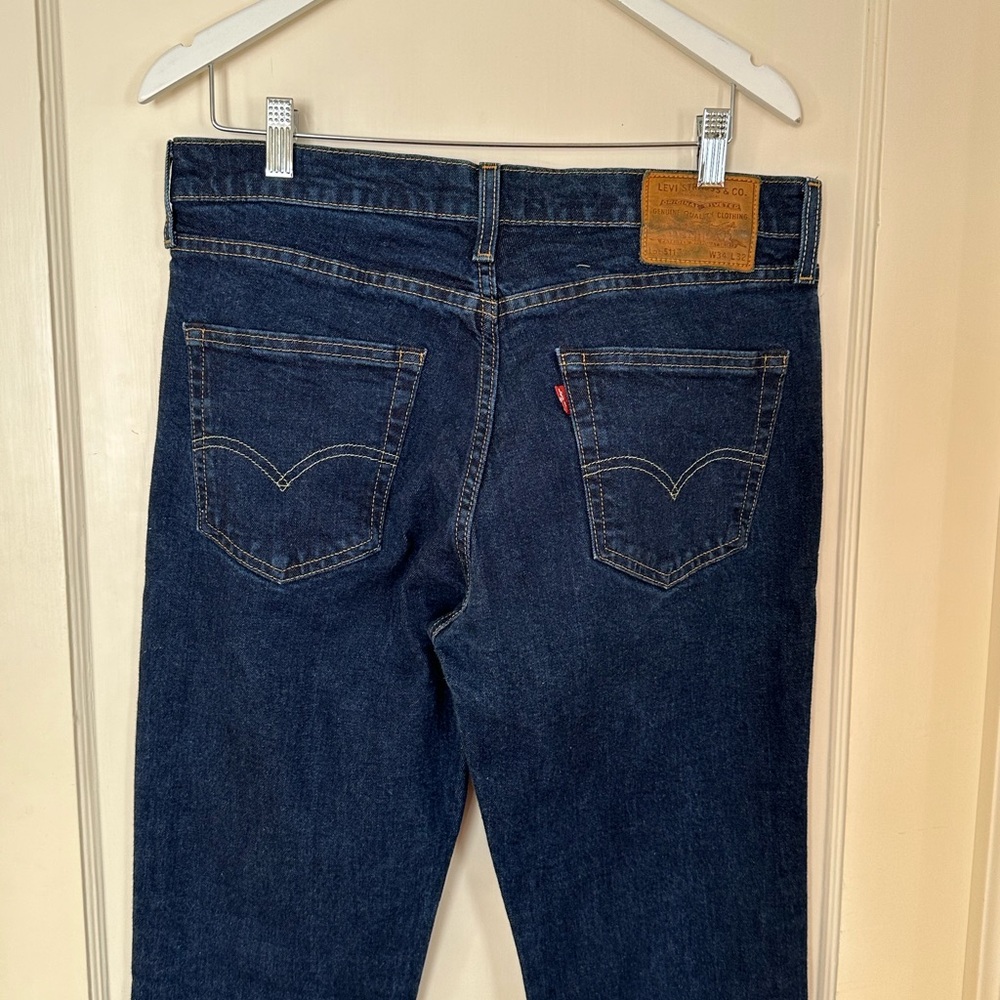 Mens Levi's 511 Premium Performance Denim Jeans Size 34 x 32 - Picture 5 of 10